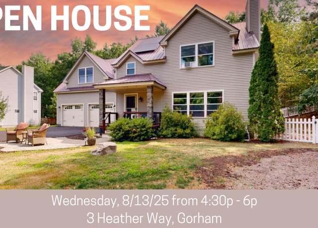 Property at 3 Heather Way, Gorham, ME 04038, 4 beds, 2.5 baths