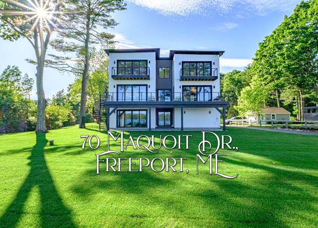 Property at 70 Maquoit Dr, Freeport, ME 04032, 4 beds, 4.5 baths