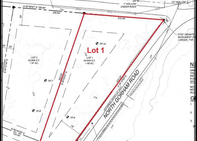 Property at Lot 1 Great Falls Rd, Gorham, ME 04038
