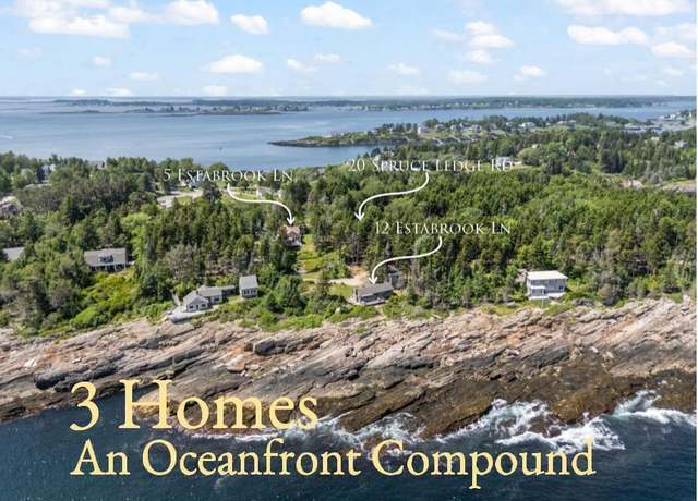 Property at 20 Spruce Ledge Rd, Harpswell, ME 04003, 6 beds, 3 baths