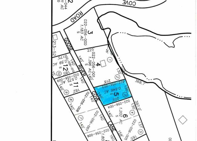 Property at 0 Goose River Cove Ln, Friendship, ME 04547