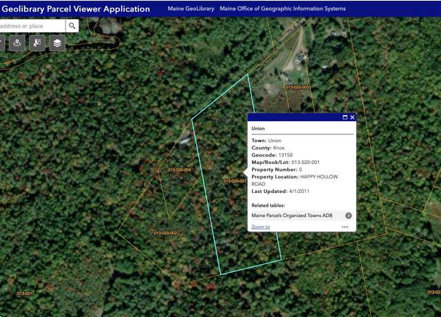 Property at 001 Happy Hollow Rd, Union, ME 04862