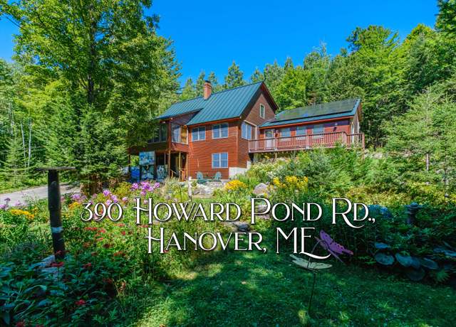 Property at 390 Howard Pond Rd, Hanover, ME 04237, 4 beds, 3 baths