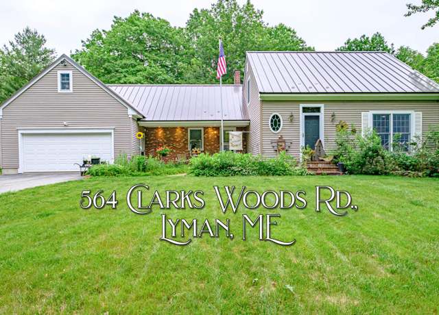 Property at 564 Clarks Woods Rd, Lyman, ME 04002, 3 beds, 3.5 baths