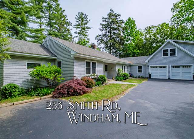 Property at 233 Smith Rd, Windham, ME 04062, 4 beds, 3.5 baths