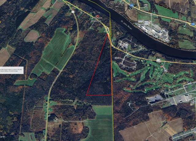 Property at M 7 L 52 Boundary Line Rd, Hamlin, ME 04785