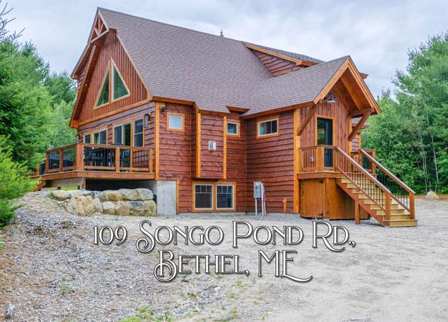 Property at 109 Songo Pond Rd, Bethel, ME 04217, 4 beds, 3.5 baths