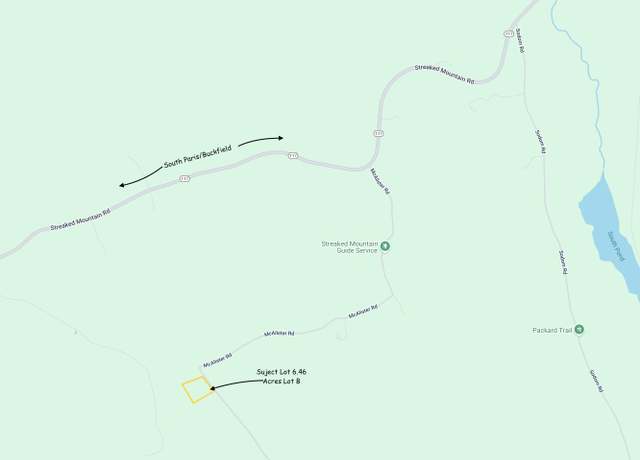 Property at 6.46 End Mcallister Rd, Buckfield, ME 04220