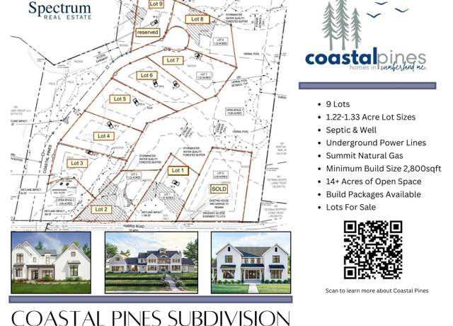 Property at 16 Coastal Pines (lot 9), Cumberland, ME 04021