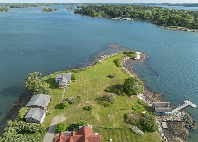 Property at 122 & 123 Isle of Springs Rd, Boothbay, ME 04537, 4 beds, 3 baths