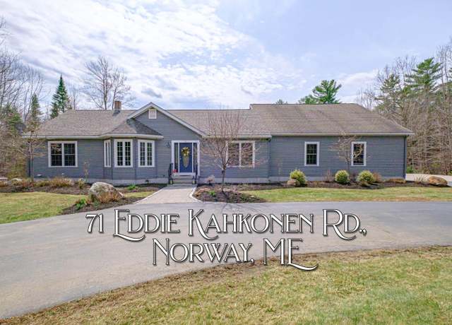 Property at 71 Eddie Kahkonen Rd, Norway, ME 04268, 3 beds, 3 baths