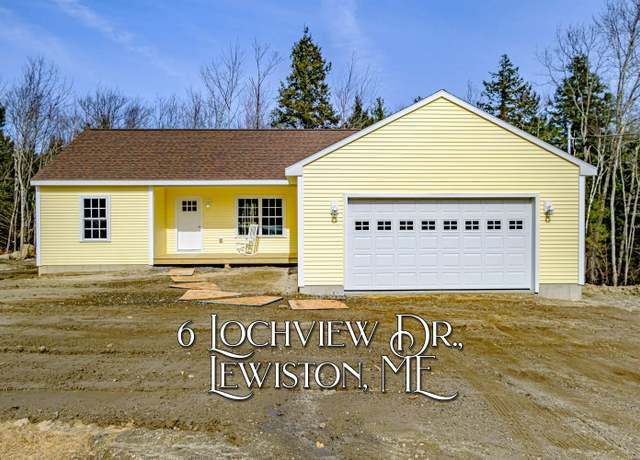 Property at 6 Loch View Dr, Lewiston, ME 04240, 3 beds, 2 baths