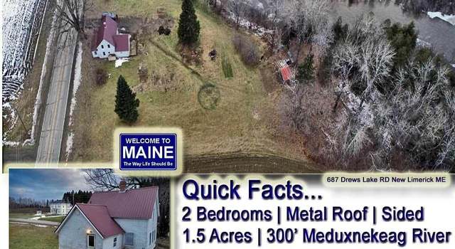Photo of 687 Drews Lake Rd, New Limerick, ME 04761