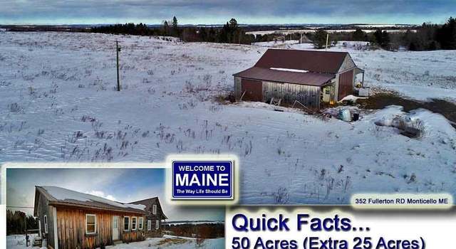 Photo of 352 Fullerton Rd, Monticello, ME 04760