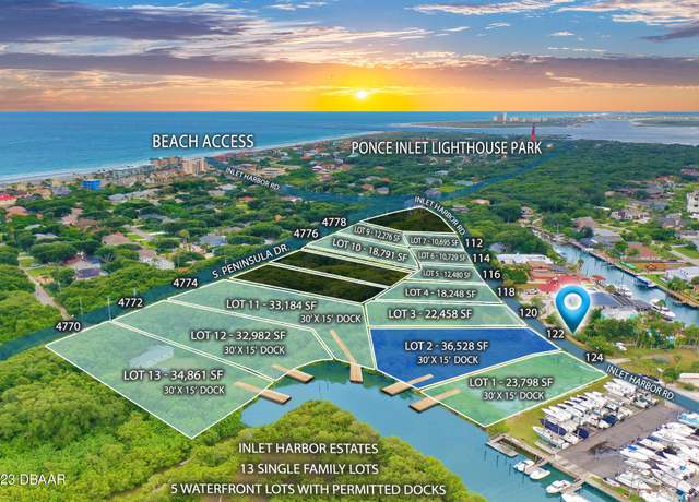 Property at 122 Inlet Harbor Rd, Ponce Inlet, FL 32127