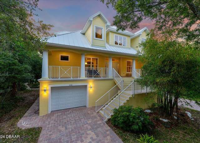Property at 110 Ocean Way Dr, Ponce Inlet, FL 32127, 4 beds, 3.5 baths