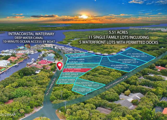 Property at 118 Inlet Harbor Rd, Ponce Inlet, FL 32127