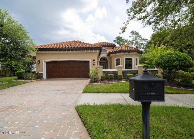 Property at 11 Monte Savino Blvd, Ormond Beach, FL 32174, 3 beds, 2 baths
