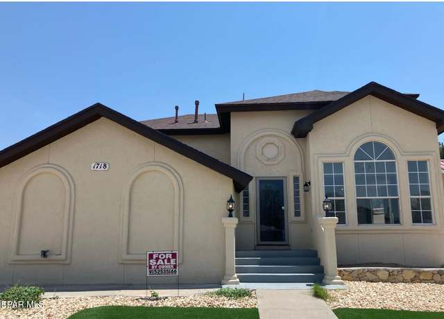 Property at 1718 Dean Jones Dr, El Paso, TX 79936, 4 beds, 2.5 baths