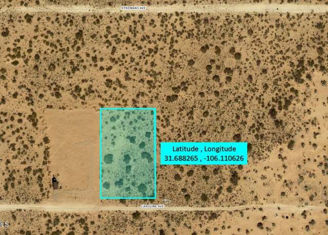 Property at TBD Caroline Ave, El Paso, TX 79928