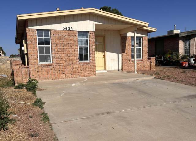 Property at 3435 Chickasaw Dr, El Paso, TX 79936, 2 beds, 1 bath
