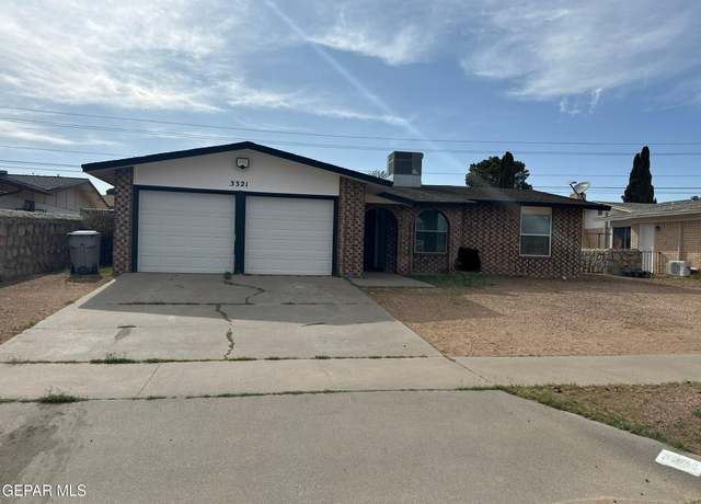 Property at 3321 E Glen Dr, El Paso, TX 79936, 3 beds, 2 baths