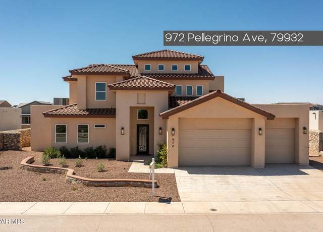 Property at 972 Pellegrino Ave, El Paso, TX 79932, 5 beds, 3.5 baths