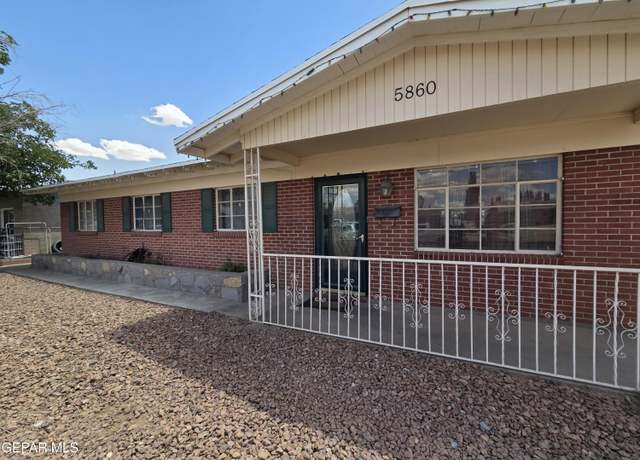 Property at 5860 Falcon Ave, El Paso, TX 79924, 4 beds, 2 baths
