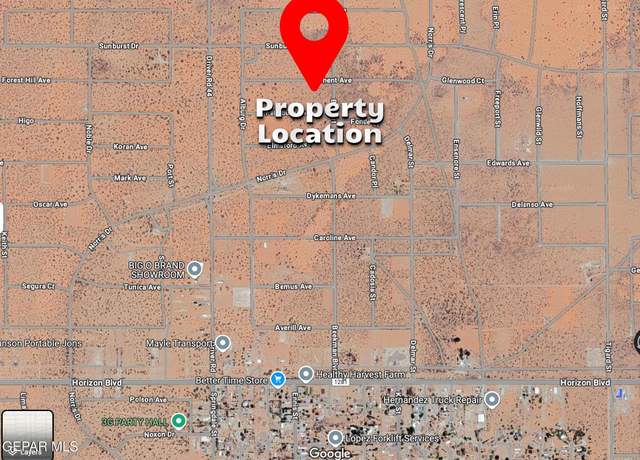 Property at TBD Ghent Ave, Horizon City, TX 79928