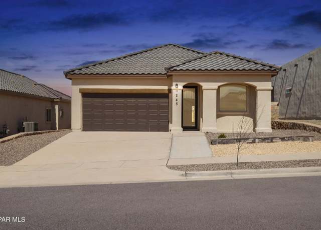 Property at 245 Hunstanton St, Horizon City, TX 79928, 4 beds, 2 baths
