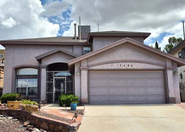 Property at 1404 Black Ridge Dr, El Paso, TX 79912, 4 beds, 2.5 baths