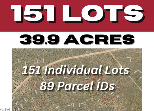 Property at 151 Lots Horizon City Ests, El Paso, TX 79928