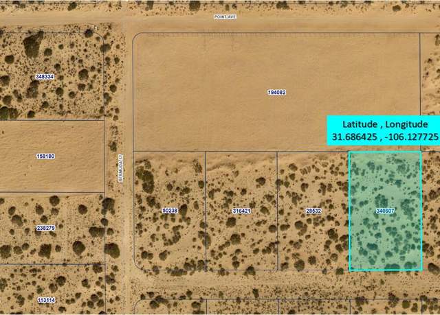 Property at TBD Reccio Ave, El Paso, TX 79928