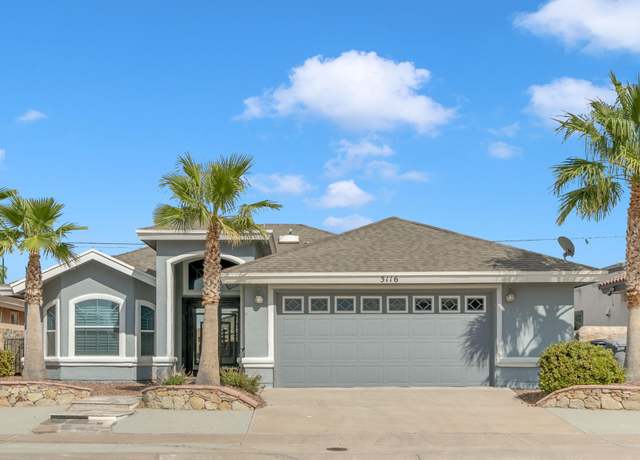 Property at 3116 Cascade Point Dr, El Paso, TX 79938, 3 beds, 2 baths