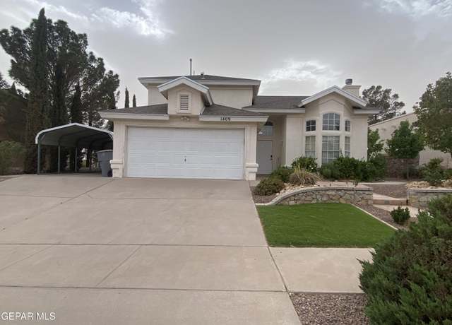 Property at 1409 Rainbow Ridge Dr, El Paso, TX 79912, 3 beds, 2.5 baths
