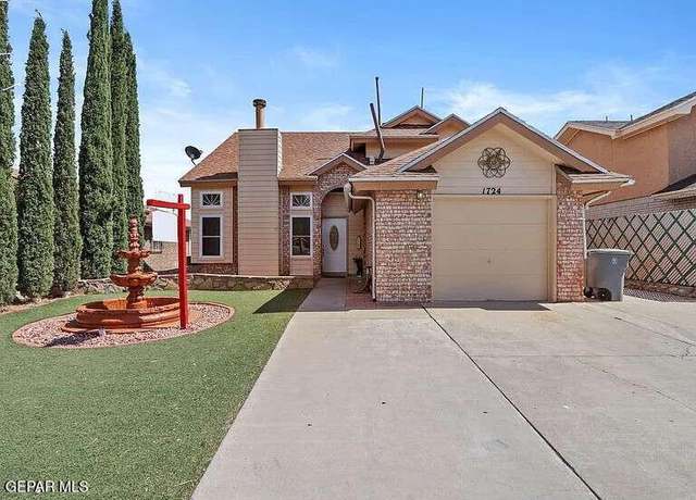 Property at 1724 Judith Resnik Dr, El Paso, TX 79936, 2 beds, 2 baths