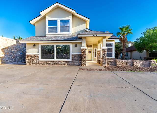 Property at 1478 Alba Del Sol Pl, El Paso, TX 79911, 4 beds, 2.5 baths