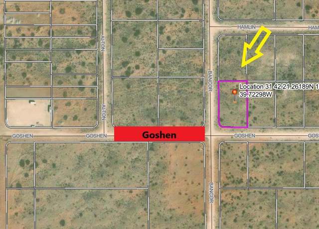 Property at 0 Goshen, El Paso, TX 79928