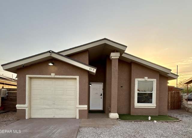 Property at 450 Sunrise Hills Dr, El Paso, TX 79928, 5 beds, 2 baths