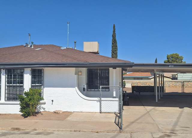 Property at 859 Destello Rd, El Paso, TX 79907, 3 beds, 1.5 baths