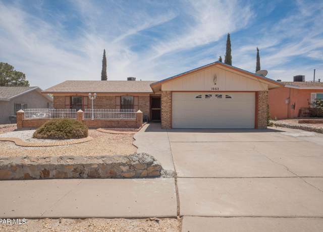 Property at 1662 Gene Torres Dr, El Paso, TX 79936, 3 beds, 2 baths