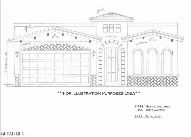 Property at 12306 Luz Bonita Way, Clint, TX 79836, 3 beds, 2.5 baths