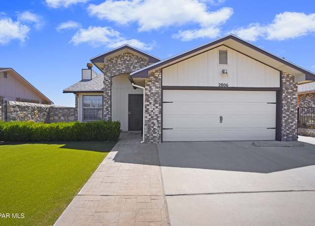 Property at 2806 Castle Hill Cir, El Paso, TX 79936, 3 beds, 2 baths