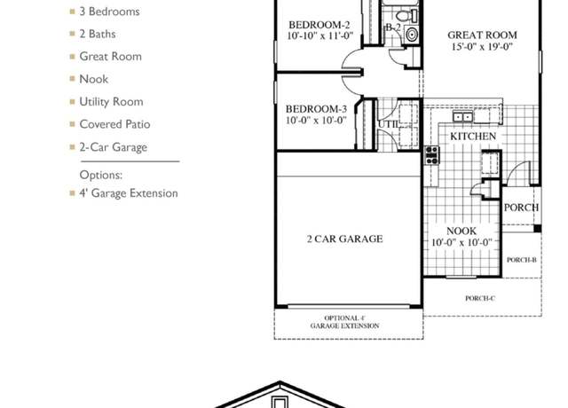 Property at 15249 Apex Ct, El Paso, TX 79938, 3 beds, 2 baths