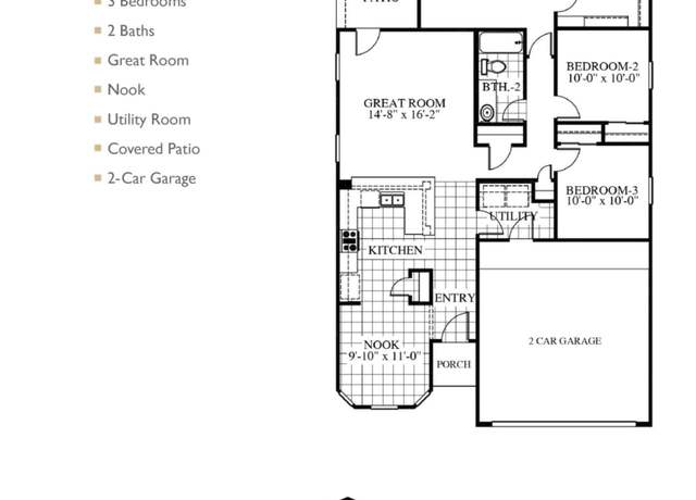 Property at 15253 Apex Ct, El Paso, TX 79938, 3 beds, 2 baths