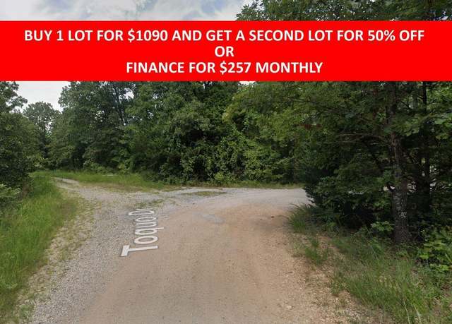 Property at 0 Toquo Trce, Cherokee Village, AR 72529