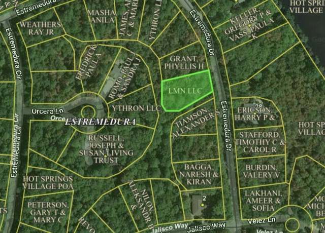 Property at 14 Estremendura Dr Lot 14, Hot Springs Village, AR 71909