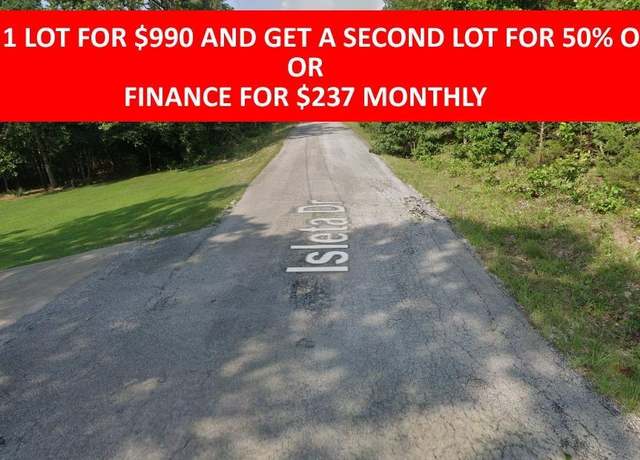 Property at 0 Isleta Dr, Cherokee Village, AR 72529