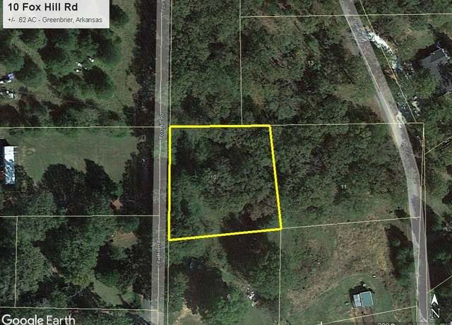 Property at 10 Fox Hill Rd, Greenbrier, AR 72058