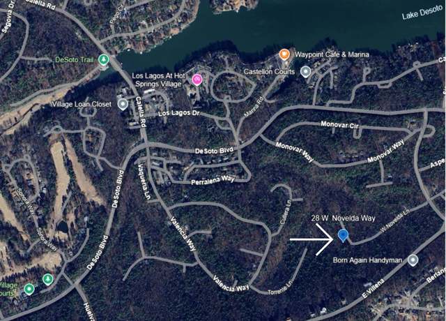 Property at 28 W Novelda, Hot Springs Village, AR 71909